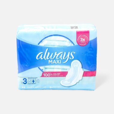 Always Maxi Regular Pads With Wings