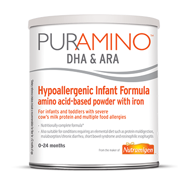 Mead Johnson PurAmino DHA and ARA Hypoallergenic Formula - 14.1 oz Powder