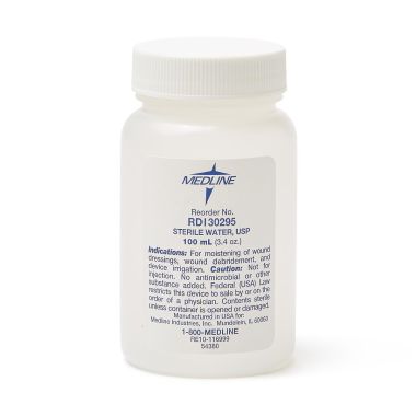 Medline Sterile Water Solution