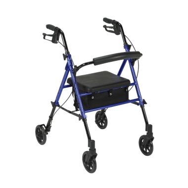 Lightweight Aluminum Rollator Walker
