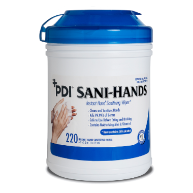 Sani-Hands ALC Antimicrobial Alcohol Gel Wipes