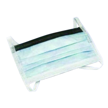Cardinal Health Secure-Gard Level 3 Pleated Earloop Procedure Face Mask