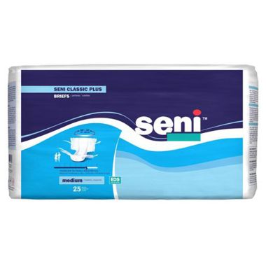 Seni Classic Plus Disposable Incontinence Briefs - Moderate Absorbency by TZMO