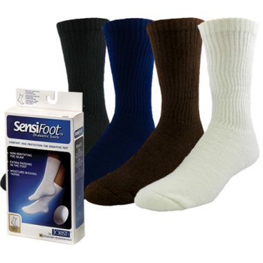 Jobst SensiFoot Diabetic Socks With 8-15 mmHg Compression