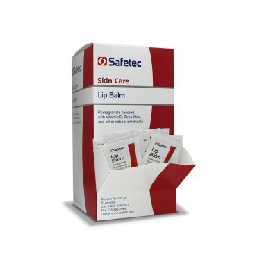 Safetec Lip Balm, Pomegranate Flavor - 0.5 g Packets