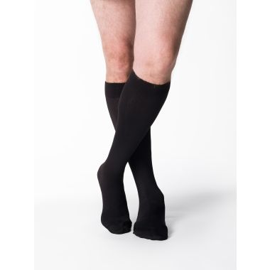 Midtown Microfiber for Men 820 Knee High 20-30 mmHg Compression Socks, Closed Toe