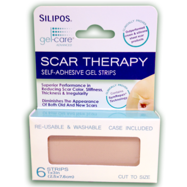 Silipos Gel Care Advanced Self-Adhesive Strips