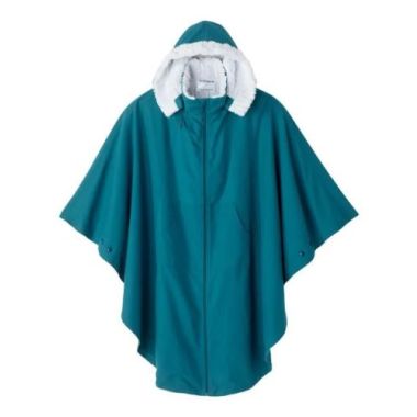 Silverts Luxurious Fur-Lined Winter Wheelchair Cape For Women
