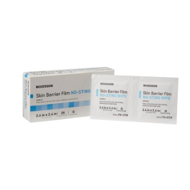 McKesson No-Sting Skin Barrier Film Wipes