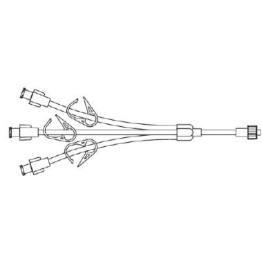 Medfusion IV Extension Set, 6 Inch Tubing - MX458L