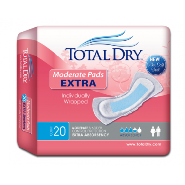 TotalDry Moderate Pads