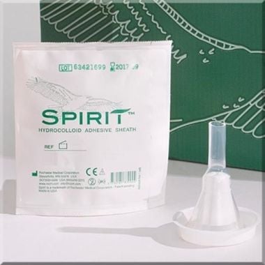 Spirit Hydrocolloid Sheath Male External Catheter