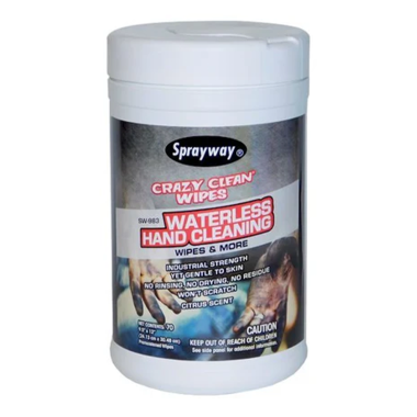 Sprayway Crazy Clean Wipes