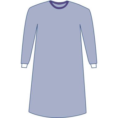 Medline Aurora Gowns, Nonsterile, Non-Reinforced, Size L - 2XL