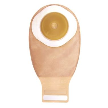 Esteem Plus One-Piece Drainable Pouch with Durahesive Pre-Cut Convex Skin Barrier, InvisiClose Tail Closure and Filter Opaque