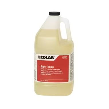 Ecolab Super Trump Dish Detergent - 1 Gal. Jug