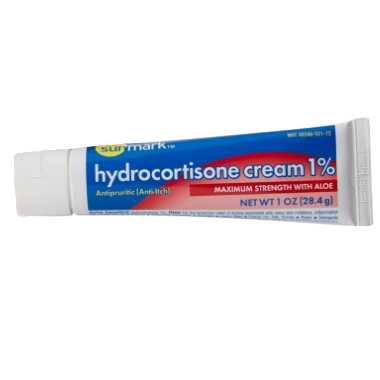 Sunmark Itch Relief 1% Strength Cream 1 oz. Tube