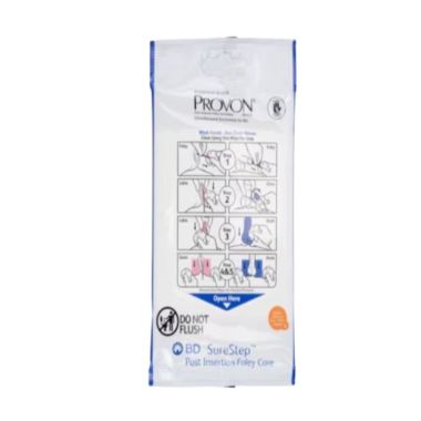 BD Surestep Post Insertion Foley Care Wipes DFC100