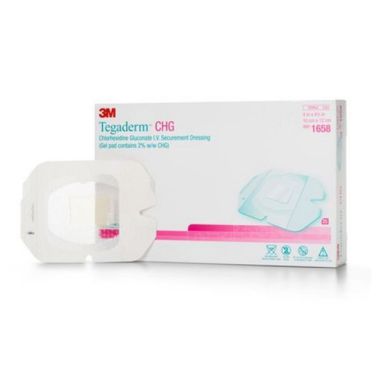 Tegaderm CHG 1658 | 4 x 4.75 Inch by 3M