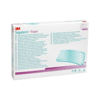 Tegaderm Foam 90602 | 4 x 8 Inch by 3M