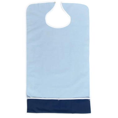 Terry/Waterproof Crumb Catcher Bib