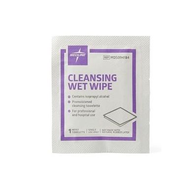 Medline Cleansing Wet Wipes
