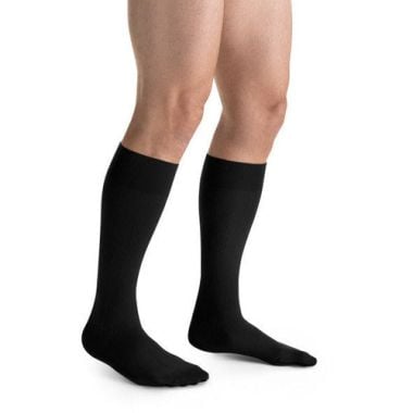 Jobst for Men 20-30 mmHg Knee High Full Calf Compression Socks, Closed Toe