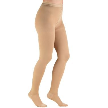 TRUFORM Classic Medical Compression Pantyhose 20-30 mmHg, Closed Toe