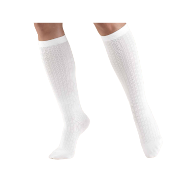 TRUFORM Women's Rib Pattern Trouser Socks 10-20 mmHg