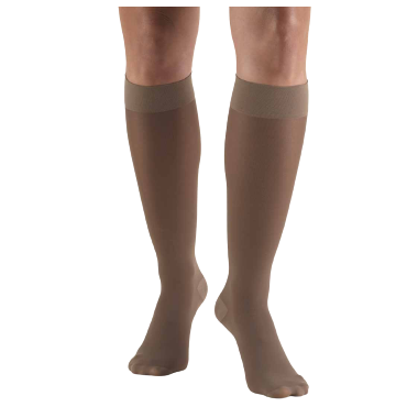 TRUFORM Women's TruSheer Knee High Support Stockings 30-40 mmHg