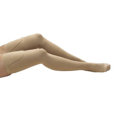 TRUFORM Anti-Embolism 18 mmHg Thigh High Support Stockings, CLOSED TOE  