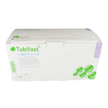 Molnlycke Tubifast 2 Way Stretch PURPLE LINE 10m x 8 Inch Tubular Bandage 
