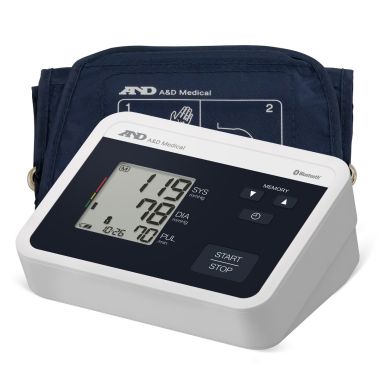 Home Automatic Digital Blood Pressure Monitor AND Wide Cuff Nylon Cuff 22 to 42 cm Desk Model