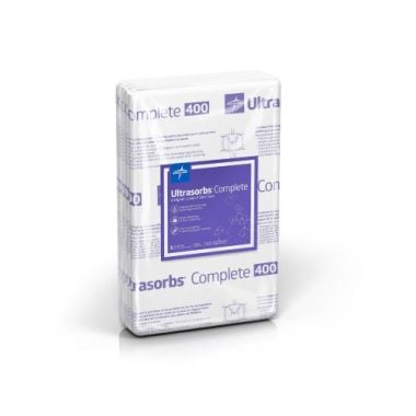 Medline Ultrasorbs Complete Premium Underpads, 400 lb. Capacity