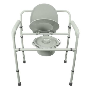 Vive Bariatric Commode Bedside Toilet Chair for Adults
