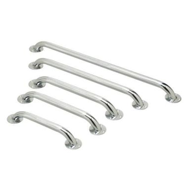 Medline Chrome Grab Bars - Knurled