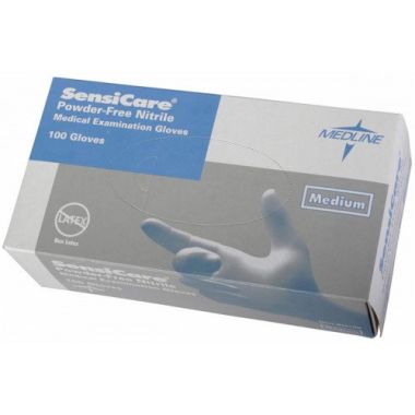 SensiCare Nitrile Exam Gloves, Latex Free