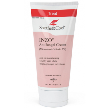 Medline Soothe & Cool Inzo Antifungal Cream