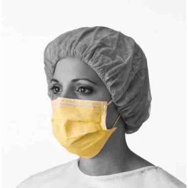Prohibit Isolation Face Mask with Earloops, Latex Free