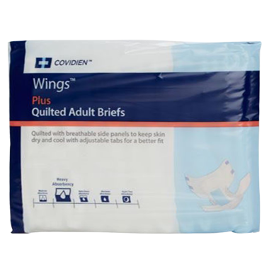 Wings PLUS Adult Briefs - Heavy Absorbency 