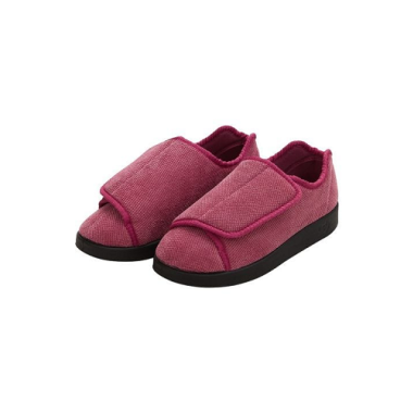 Silverts Womens Extra Extra Wide Easy Closure Slippers