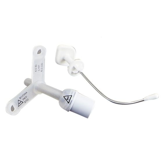 Bivona Uncuffed Pediatric FlexTend Plus Tracheostomy Tube Vitality