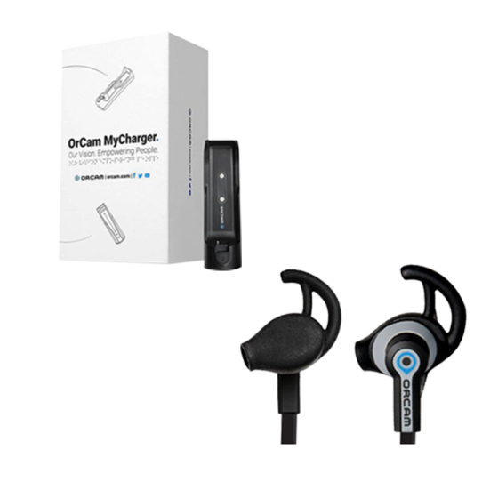 Orcam Earphones & Charger