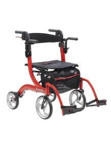 Drive Medical Nitro Duet Rollator and Transport Chair (RTL10266DT)