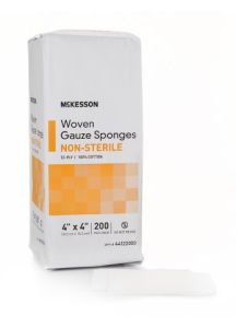 McKesson 44122000 Medi-Pak 4 x 4 Inch Gauze Sponges 12-Ply