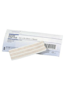 Derma Sciences Suture Strip&reg; Plus Wound Care Strips - Sizes: 1/8, 1/4, 1/2