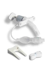 Bivona TTS Cuffed Neonatal Straight Neck Flange Tracheostomy Tubes