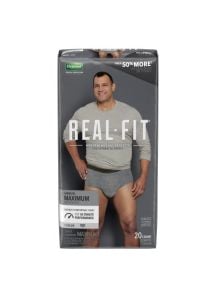 Depend Real Fit Mens Underwear Heavy Absorbency