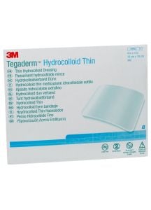 3M Tegaderm Hydrocolloid Dressing - Thin Oval Square Sacral