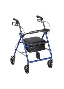 Lightweight Rollator with Fold Up and Removable Back Support by Drive